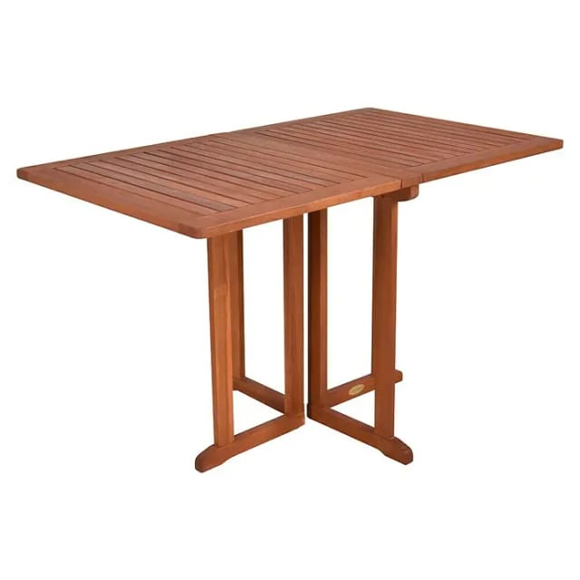 GARDEN PLEASURE Balkontisch »Baltimore«, mit -Tischplatte, BxTxH: 120 x 70 x 73 cm - braun