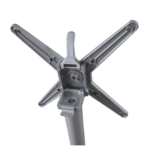 GARDEN PLEASURE Tischgestell »Pamir«, Tragfähigkeit: 30 kg, Aluminium - grau