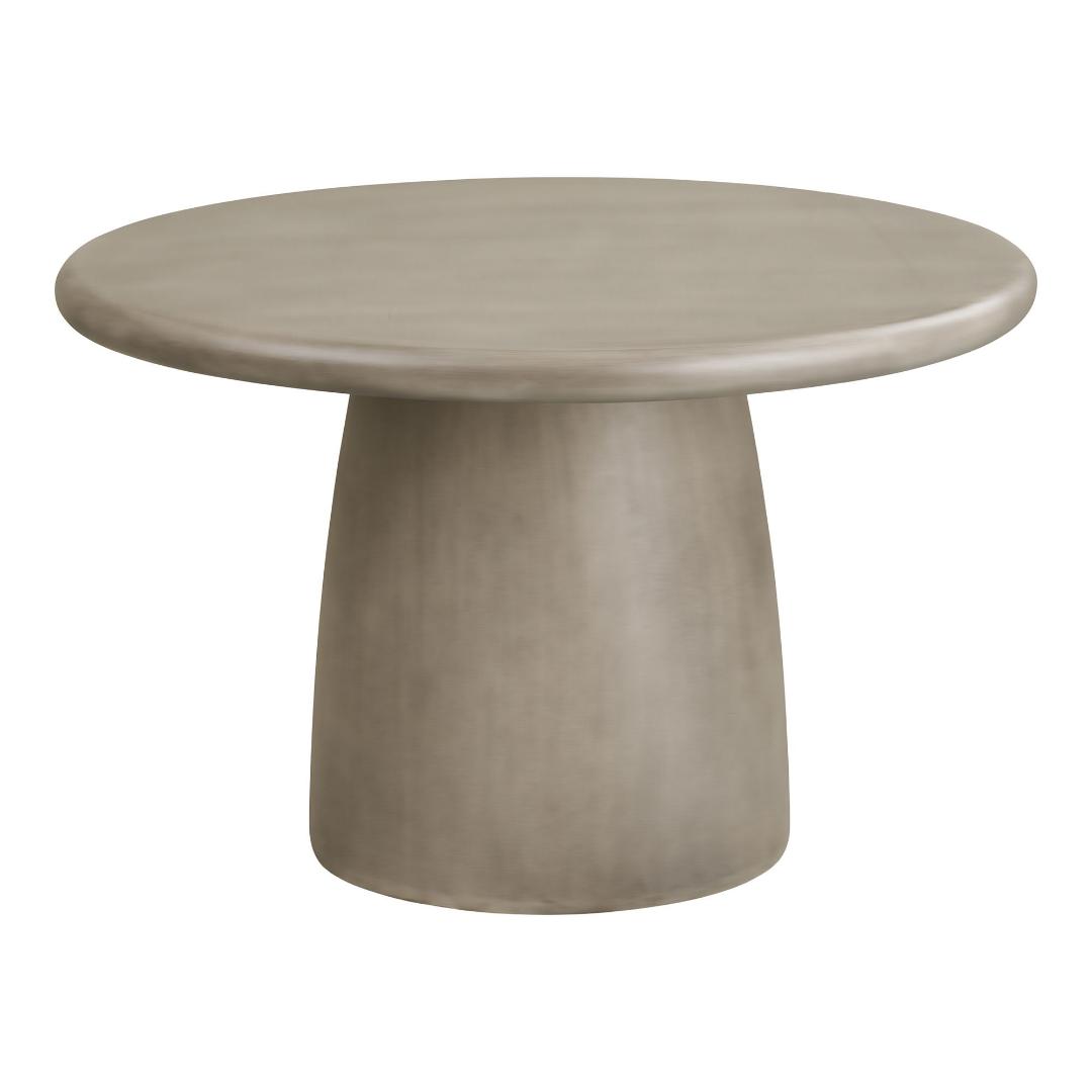 Bente Gartentisch Ø120cm Grau.