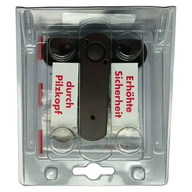 Stuco Safe Fenstersicherung, Zinkdruckguss - braun