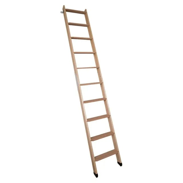 DOLLE Bettleiter »Hochbettleiter«, bis 245 cm Raumhöhe - braun