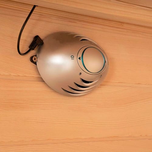 HOME DELUXE Infrarotkabine, für 2 Personen, Fronteinstieg, Keramikstrahler - beige