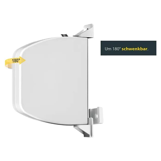 SCHELLENBERG Aufschraubwickler »FLEXO MINI«, weiß, geeignet für: Rolladen-System: MINI - weiss