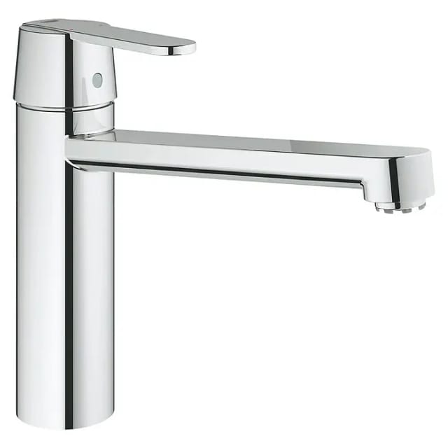 GROHE Einhand-Spültischbatterie »Get«, chromfarben, Anschluss: Flex-Schläuche - silberfarben