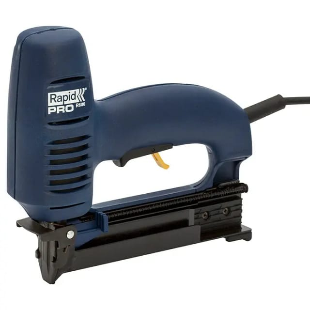 RAPID Elektro-Tacker »R606 PRO«, Klammertyp 606, Klammerlänge: 12 - 25 mm - blau