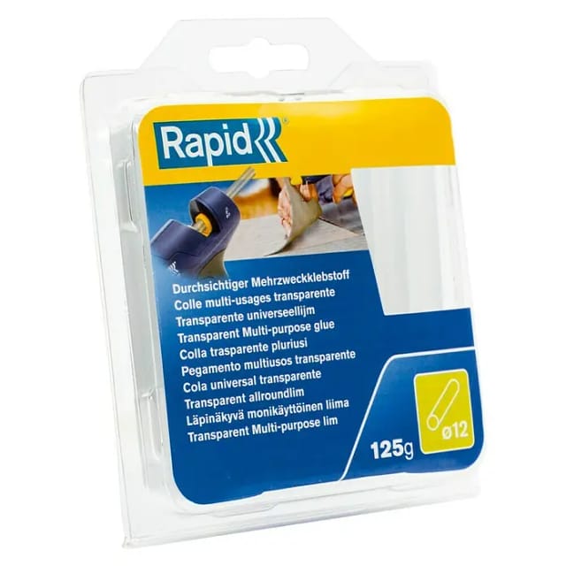 RAPID Klebepatronen, 9,4 cm, Ethylen-Vinylacetat (EVA) - transparent