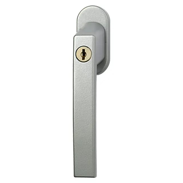 ABUS Abschließbarer Fenstergriff FG210 Stahl/Kunststoff silber - silberfarben