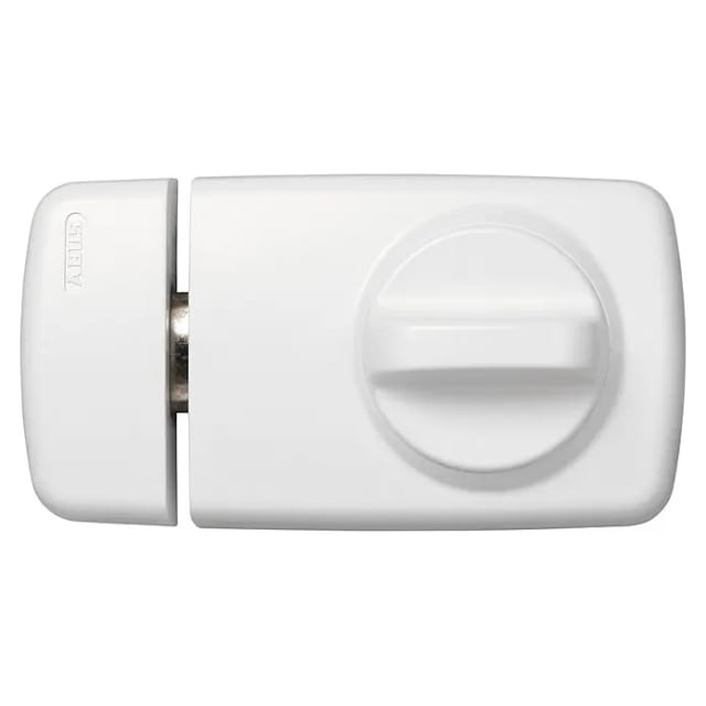 ABUS Türzusatzschloss »7010«, aus Kunststoff/aus Stahl - weiss