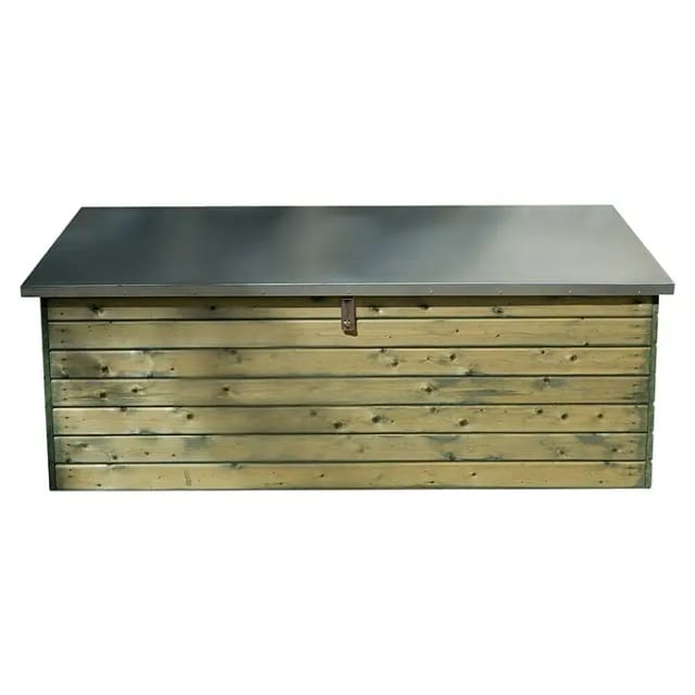 WEKA Gartenhaus »Garten/Terrasentruhe«, Holz, BxT: 188 x 70 cm - braun