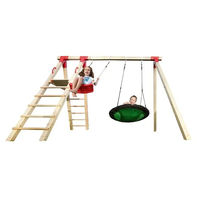 WEKA Kinderspielartikel, Holz, BxHxT: 390 x 240 x 290 cm - beige