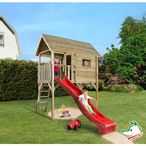 WEKA Kinderspielartikel »Tabaluga«, BxHxT: 375 x 332 x 255 cm, Holz, holzfarben - beige