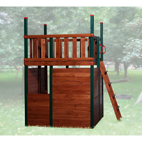 WEKA Spielturmverkleidung, natur, Holz - beige