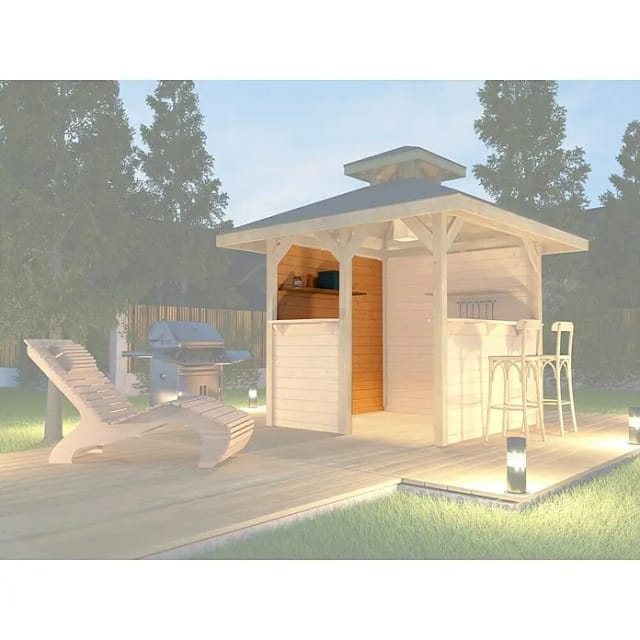 WEKA Wandelement, Holz, natur - beige