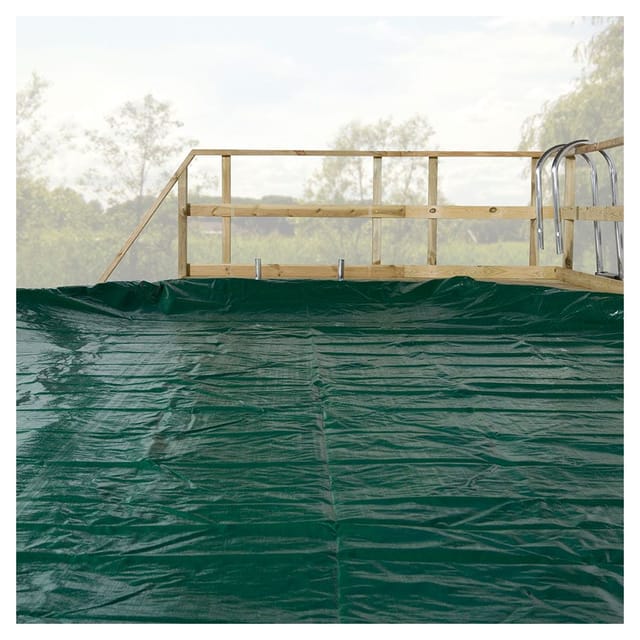 WEKA Abdeckplane, Breite: 480 cm, Polyethylen (PE) - gruen