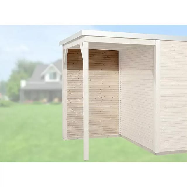WEKA Rückwand, Holz, natur - beige
