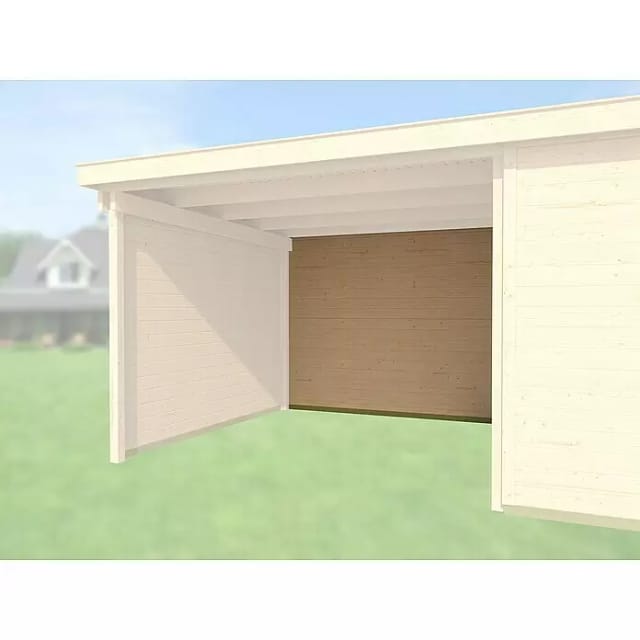 WEKA Rückwand, Holz - beige