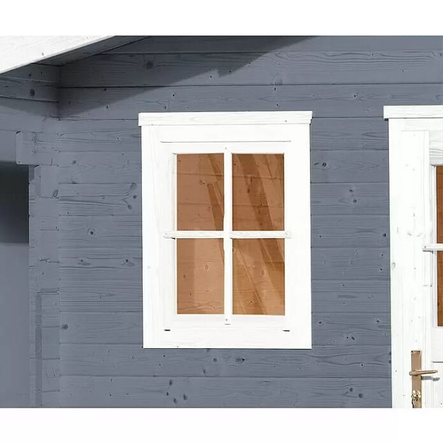 WEKA Zusatzfenster »Zubehör Gartenhäuser«, BxH: 69 x 79 cm, weiß - weiss