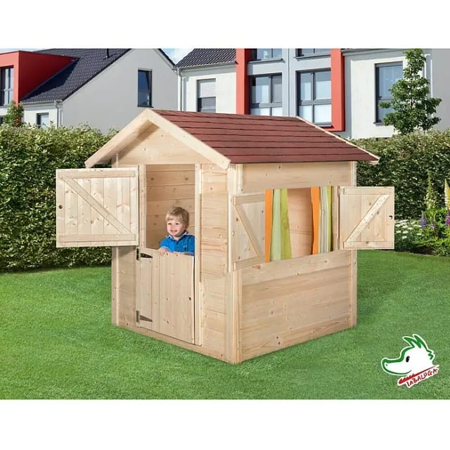 WEKA Kinderspielartikel »Tabaluga«, BxHxT: 144 x 154 x 153 cm, Holz, natur - beige