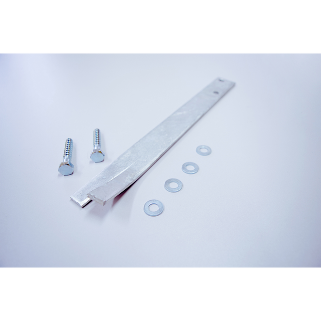 WEKA Bodenanker-Set, aluminiumfarben, Metall - silberfarben