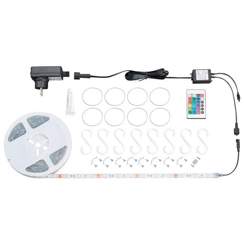 BRILONER LED-Streifen »Superline«, 500 cm, mehrfarbig/weiß, dimmbar - weiss
