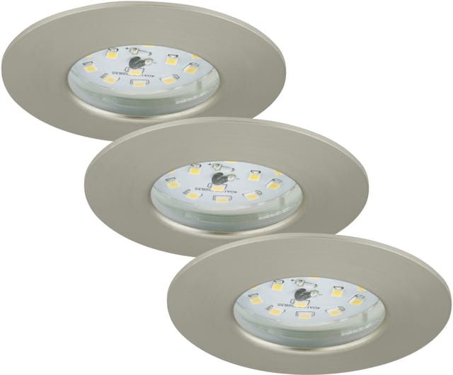 BRILONER LED-Einbauleuchte »ATTACH«, inkl. Leuchtmittel in warmweiß - silberfarben