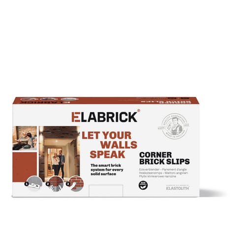 ELABRICK Eckverblender »Corsica«, 240/115 x 71 mm, 2m² - beige