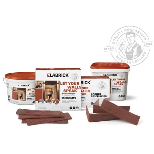 ELABRICK Verblendsteinkleber, 15 kg, zementgrau