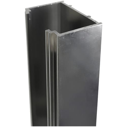 Sanotechnik Alu Verbreiterungsprofil für Dusche, Sanoflex, 2 cm - silberfarben