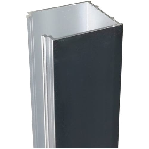 Sanotechnik Alu Verbreiterungsprofil für Dusche, Sanoflex, 3 cm - silberfarben