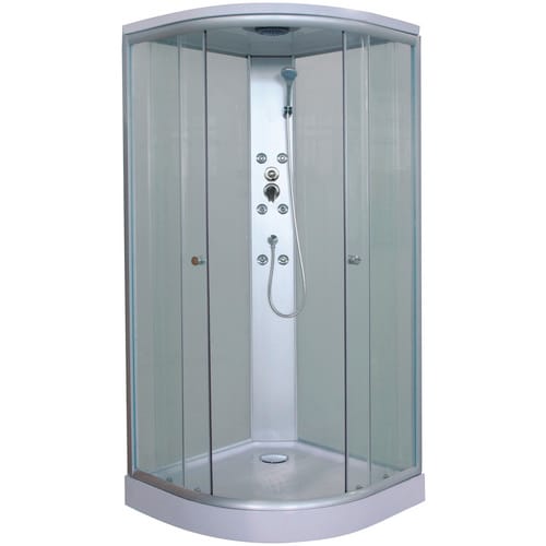 Sanotechnik Komplettdusche »Punto«, BxHxT: 90 x 207 x 90 cm - gruen