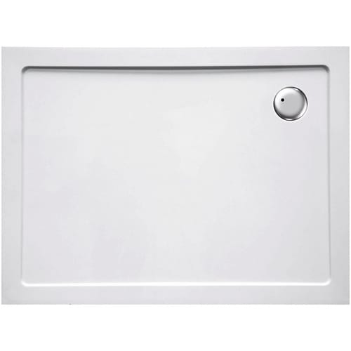 Sanotechnik Duschwanne »SMC«, BxT: 80 x 100 cm, weiß - weiss