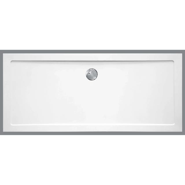 Sanotechnik Duschwanne »SMC«, BxT: 120 x 80 cm, weiß - weiss