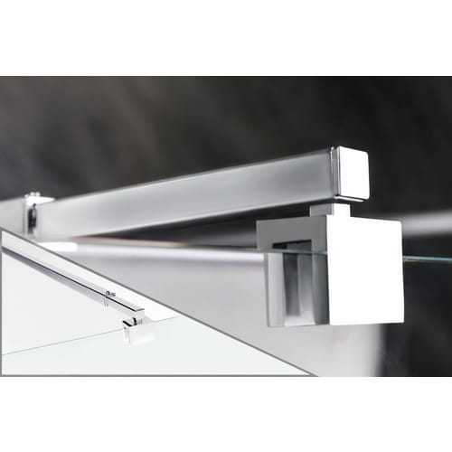 Sanotechnik Duschtrennwand »Freedom 1«, B x H: 127 x 195 cm - transparent