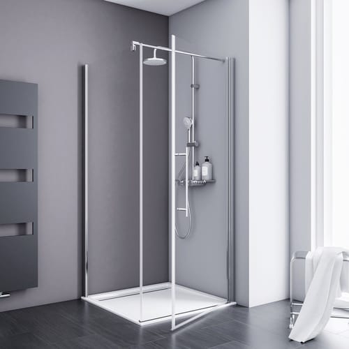 SCHULTE Eckdusche »AlexaStyle 2.0«, BxTxH: 90 x 90 x 192 cm