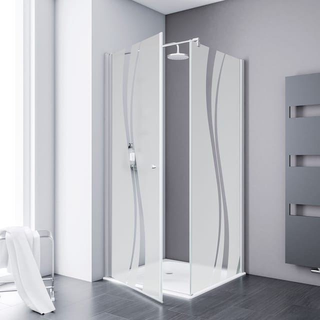 SCHULTE Eckdusche »Alexa Style 2.0«, BxTxH: 90 x 90 x 192 cm - transparent