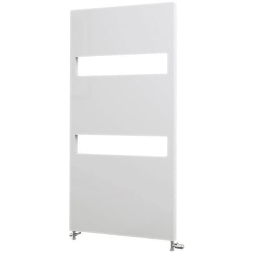 SCHULTE Badheizkörper »Turin«, BxHxT: 60,5 x 114,3 x 9,5 cm, 438 W, alpinweiß - weiss