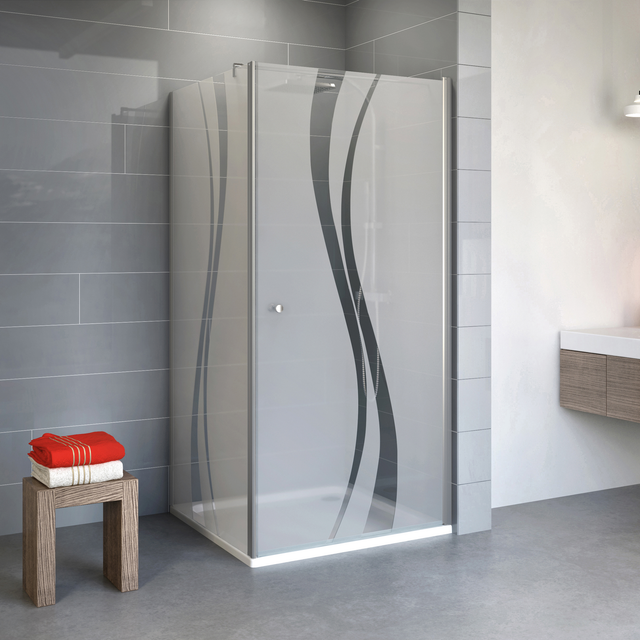 SCHULTE Eckdusche »AlexaStyle 2.0«, BxTxH: 80 x 80 x 192 cm