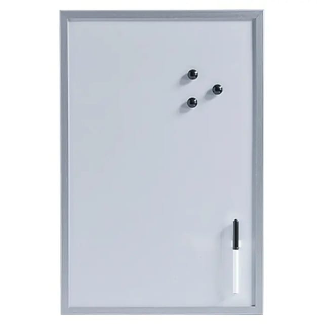 ZELLER Magnet-/Schreibtafel, MDF/Feinblech - grau