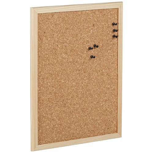 ZELLER Pinnwand 36,5 x 26 - braun