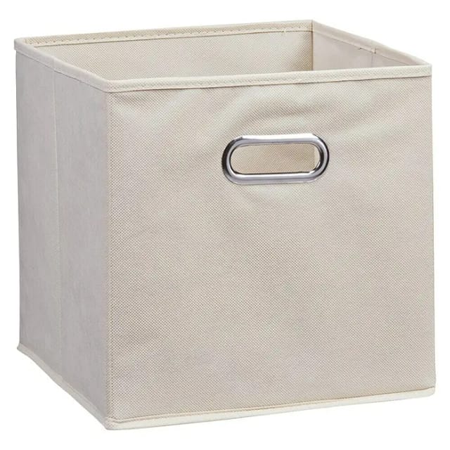 ZELLER Aufbewahrungsbox, BxHxL: 32 x 32 x 32 cm, Kunstfaser - beige