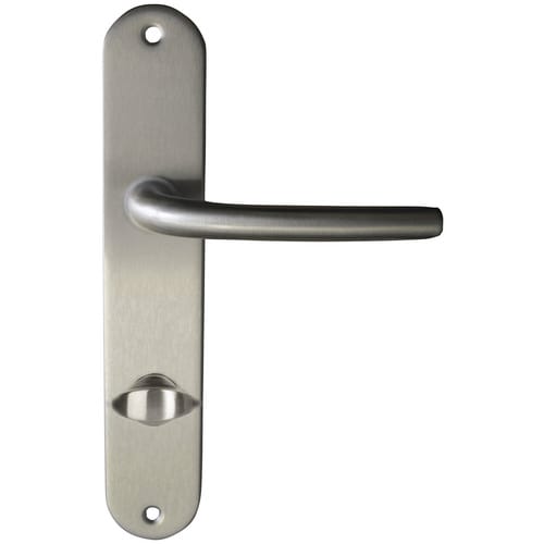 ALPERTEC Langschild-Garnitur »Marina«, Messing - silberfarben
