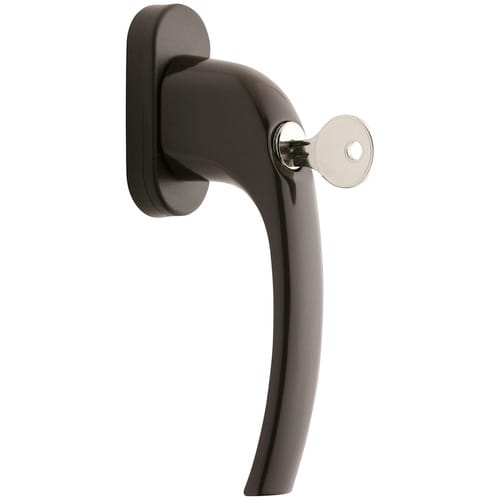 ALPERTEC Balkontürgriff, Aluminium - braun