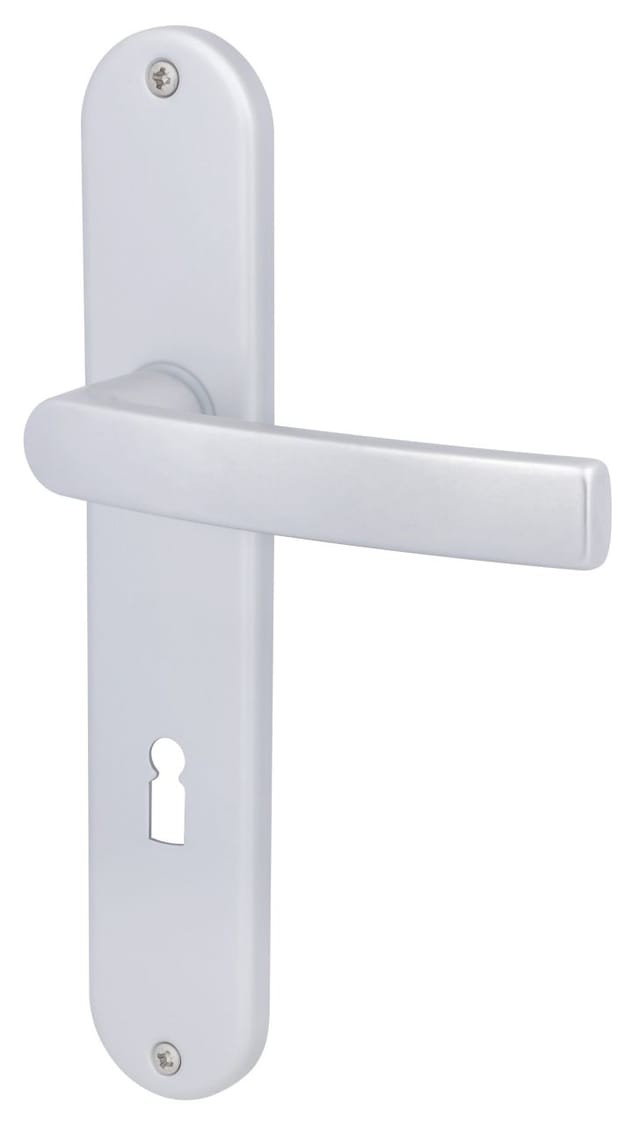 ALPERTEC Langschild-Garnitur »Vanda«, Aluminium - silberfarben