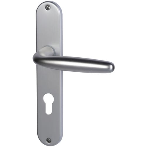 ALPERTEC Langschild-Garnitur »Ray II«, Aluminium - silberfarben