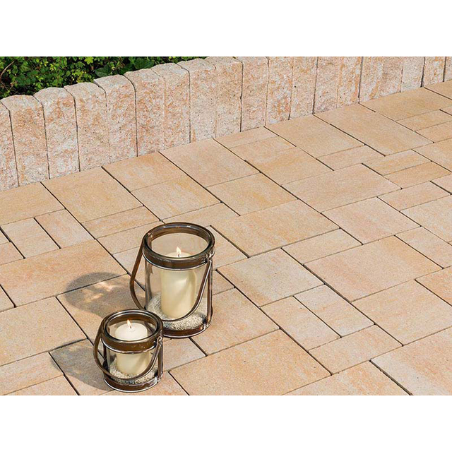 Mr. GARDENER Mauerstein »Monza«, Beton, Beschichtet - beige