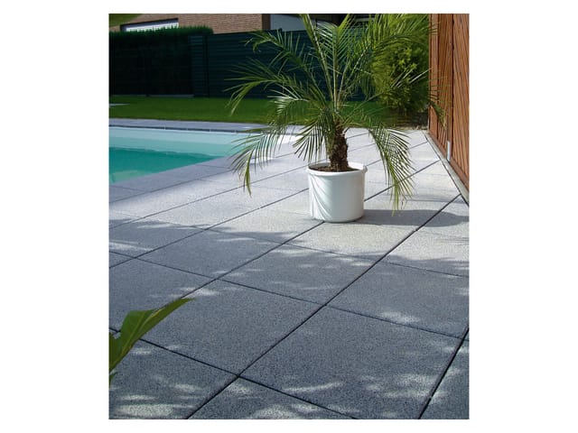 Mr. GARDENER Terrassenplatte »Morena«, Beton, Kanten: gefast - grau