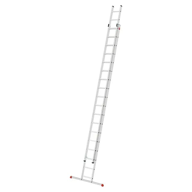 HAILO Alu-Schiebeleiter »S80 ProfiStep duo«, 2x18 Sprossen, max. Arbeitshöhe: 947 cm - silberfarben