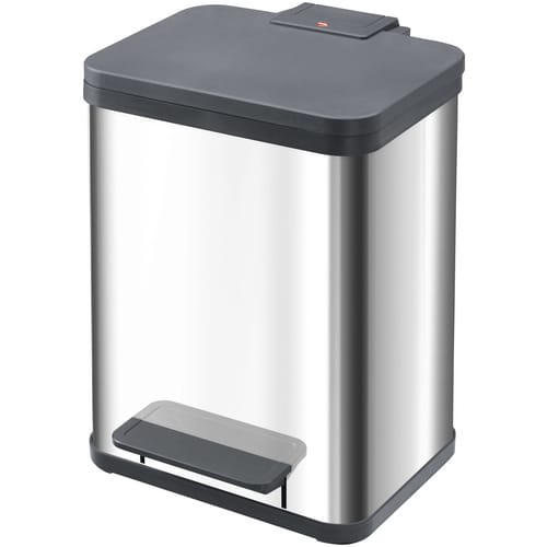 HAILO Abfalleimer »Öko uno plus M«, weiß, mit Softclose, 17 l - weiss