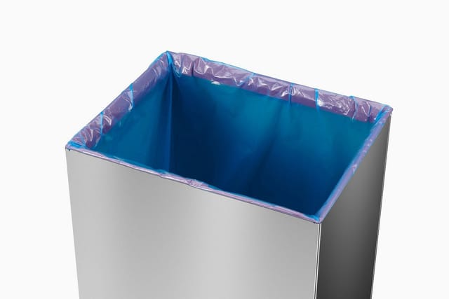 HAILO Großraum-Abfalleimer »Big-Box Swing XL«, edelstahlfarben, 52 l - silberfarben