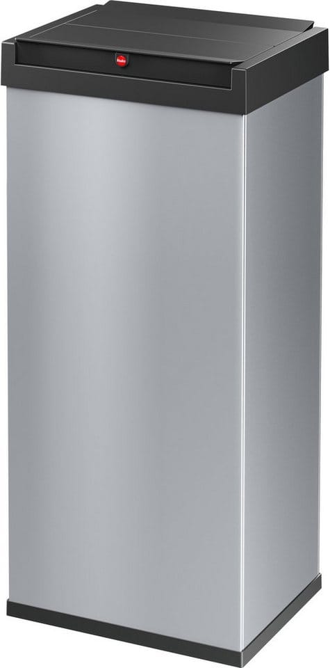 HAILO Abfalleimer »Swing XL«, silberfarben, 52 l